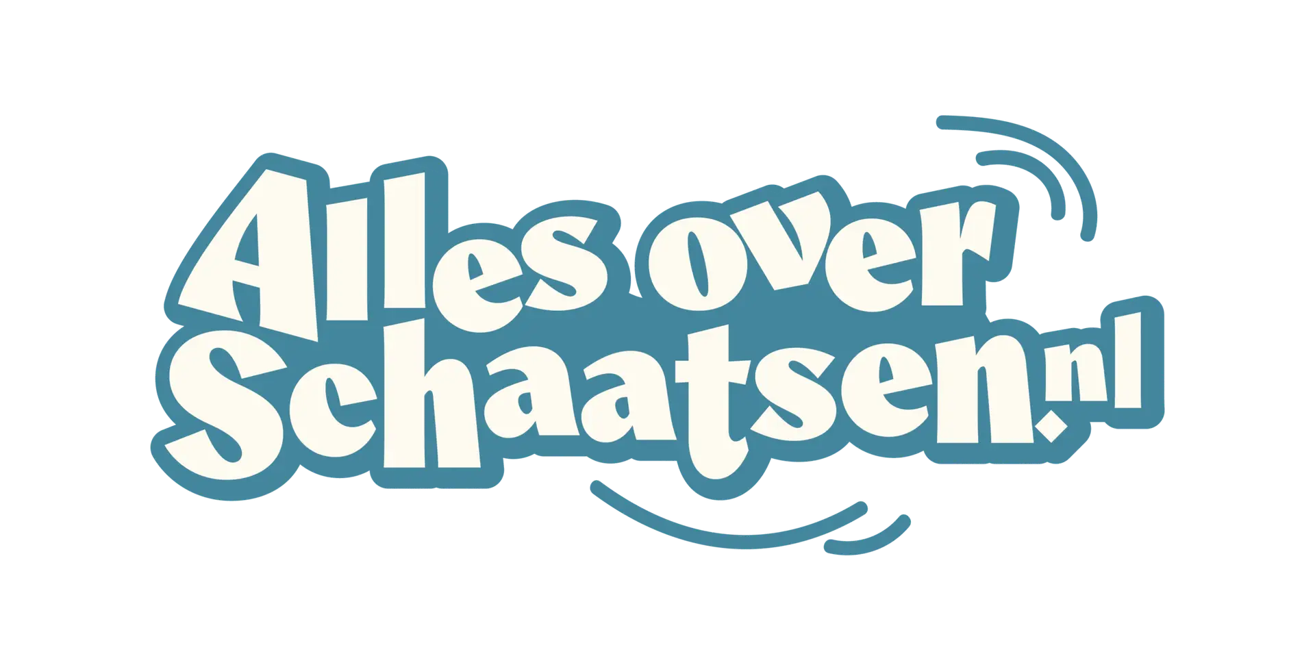 Alles over schaatsen logo blauw