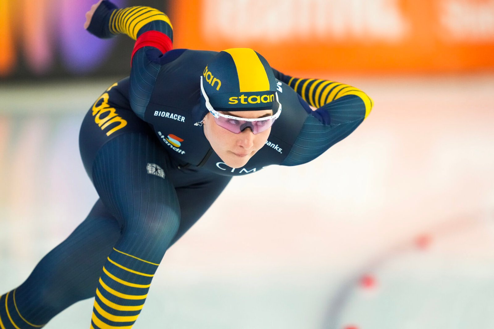 Michelle de Jong schaatst bij Team Staan-CTS Group