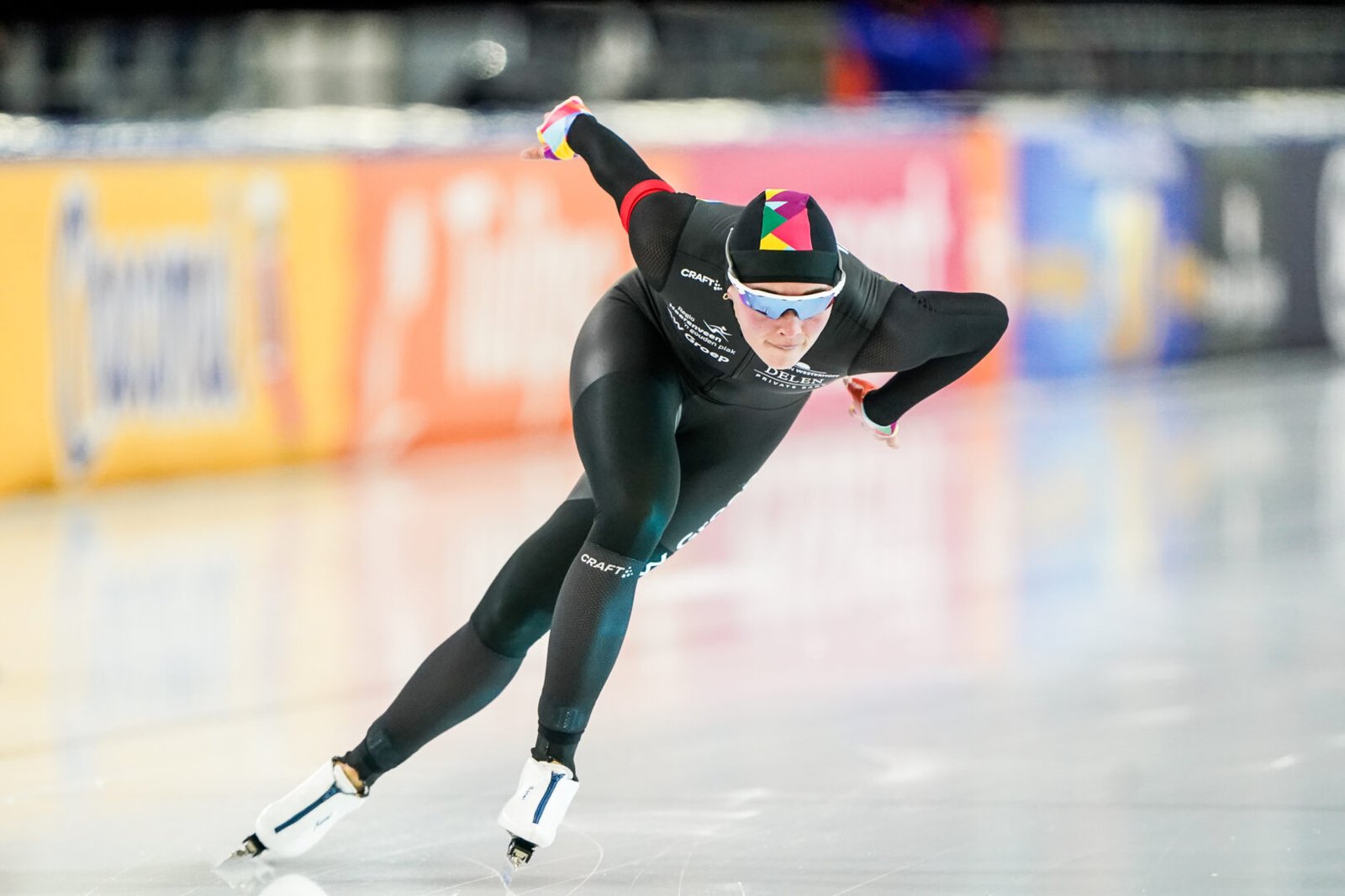 Naomi Verkerk schaatst bij Team Novus