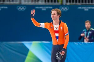 Stijn van de Bunt tijdens de Olympische Spelen van Milaan