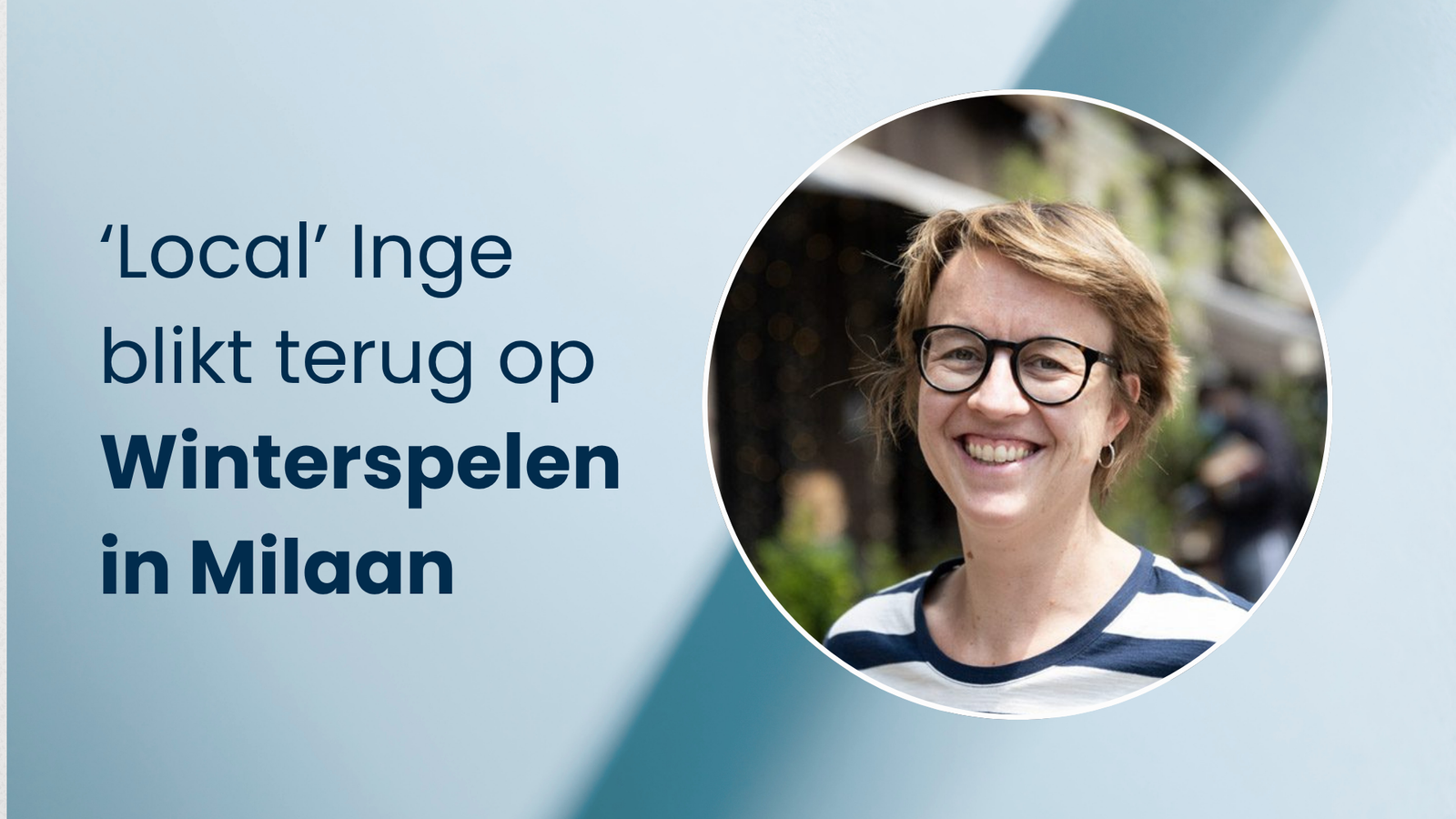 Inge de Boer Olympische Spelen Milaan